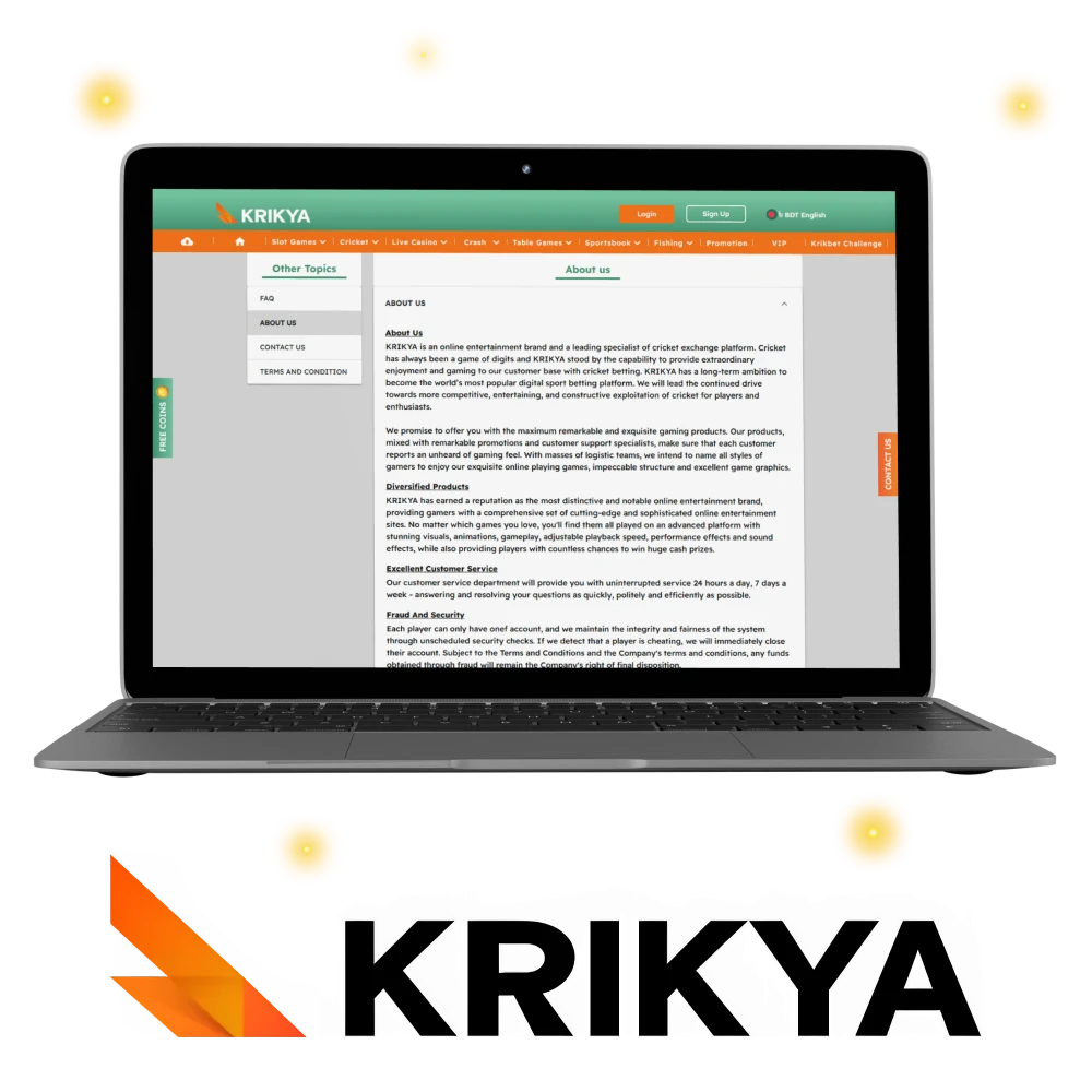 Learn about Krikya features and benefits designed for modern betting fans.
