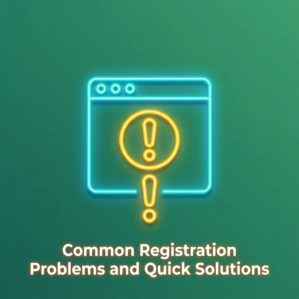 Infographic table of common Krikya registration problems in Bangladesh with brief troubleshooting tips