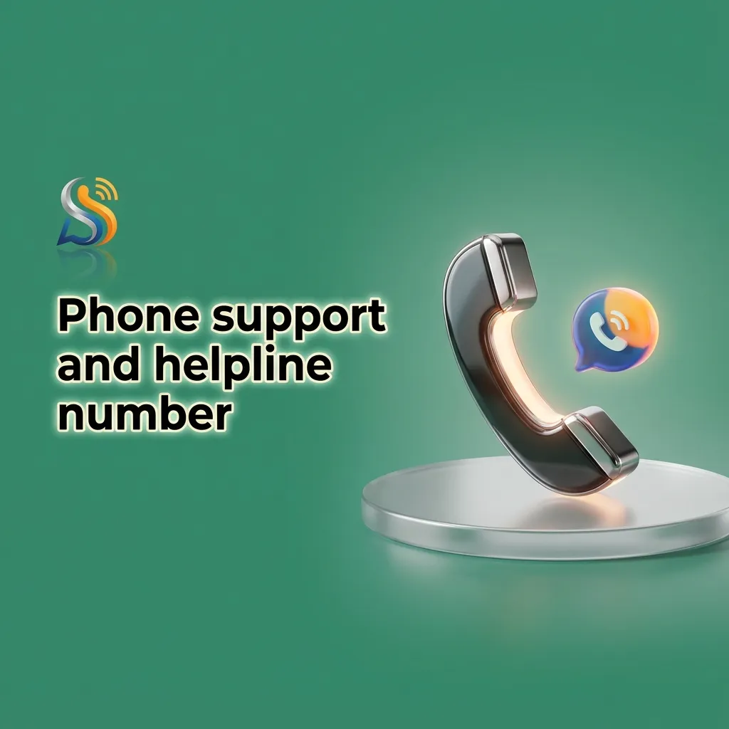 Illustration of a person calling Krikya phone support helpline for urgent account and payment assistance