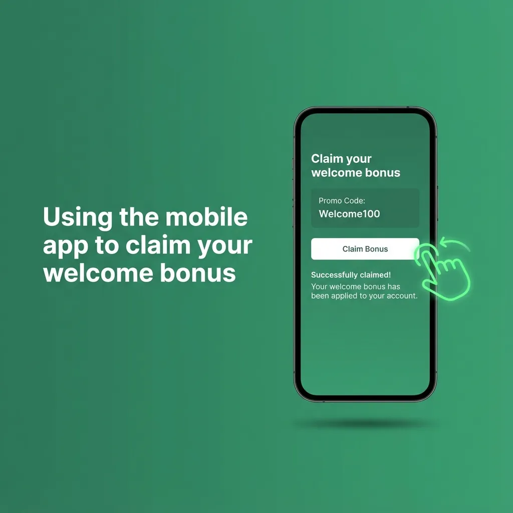 Bangladeshi user on a smartphone Krikya app, depositing funds and claiming a welcome bonus in the promotions section