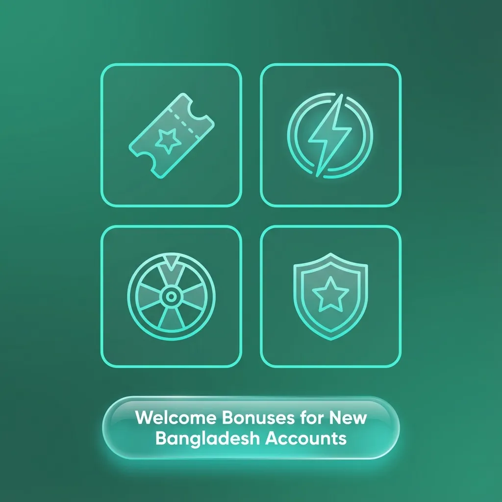 Banner showing “100% Welcome Bonus up to ৳25,000” with casino chips and sports icons for new Bangladesh players