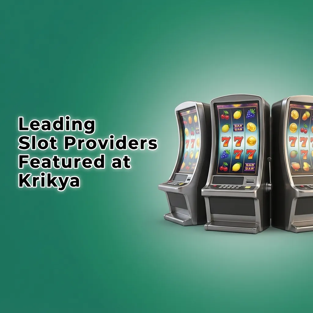 Grid of leading slot providers’ logos featured in Krikya’s lobby, highlighting game counts and variety for Bangladeshi players