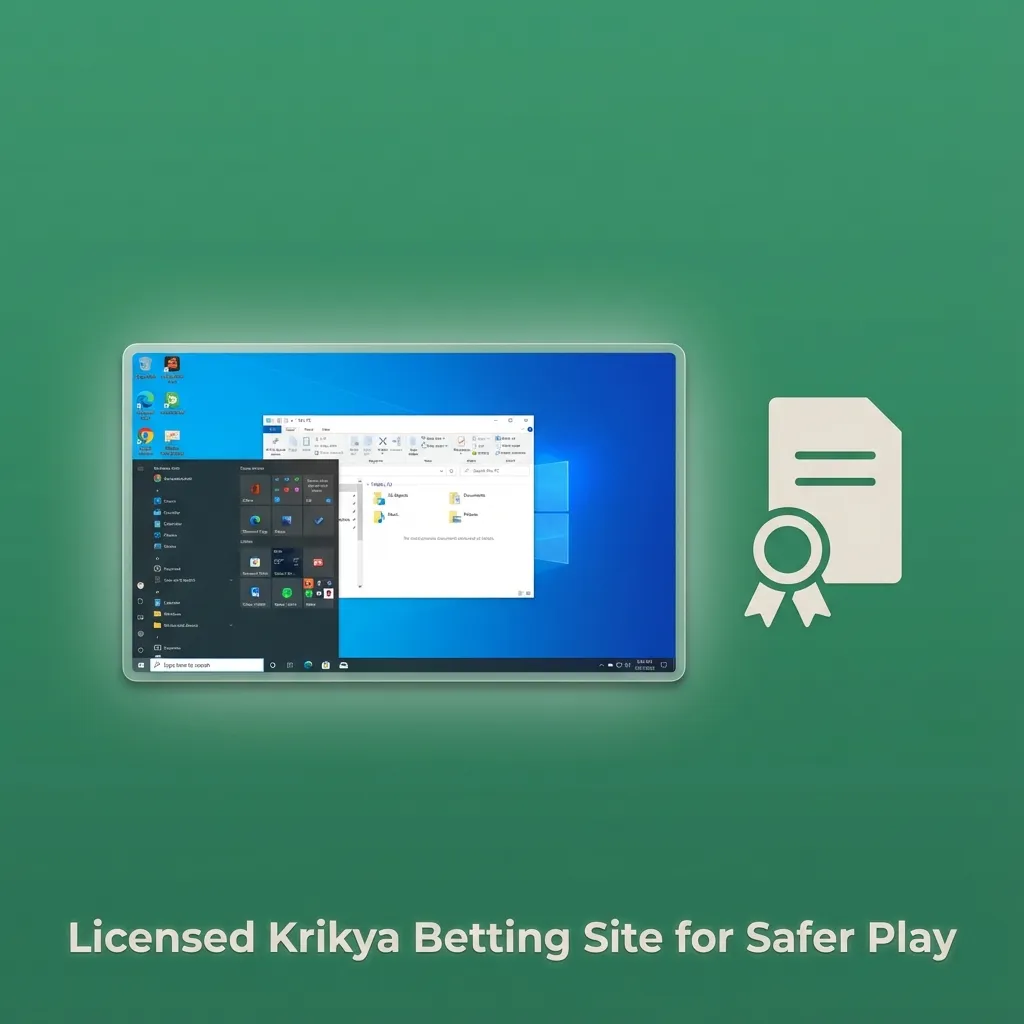 Krikya betting site homepage highlighting Curacao eGaming License No. 365/JAZ and promoting regulated, safer betting and casino play