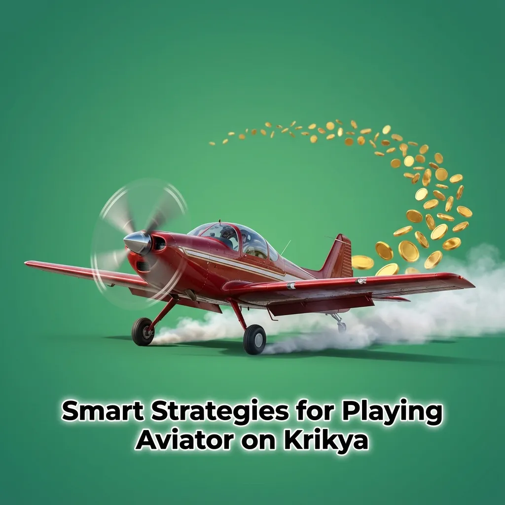 Mobile screen showing Aviator game on Krikya with plane, rising multiplier, and highlighted smart betting tips for Bangladeshi players