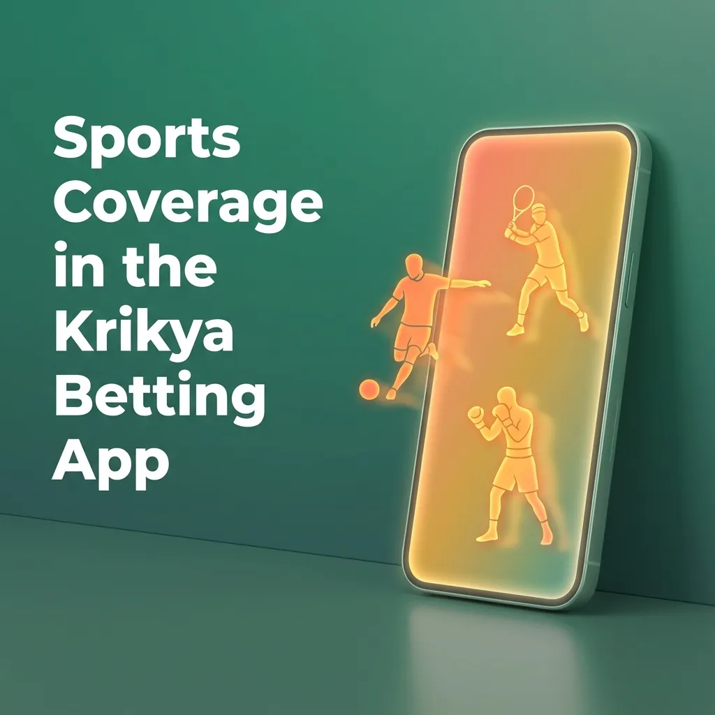 Krikya betting app screen showing live odds, fixtures, and stats for cricket, football, kabaddi, and esports on a smartphone