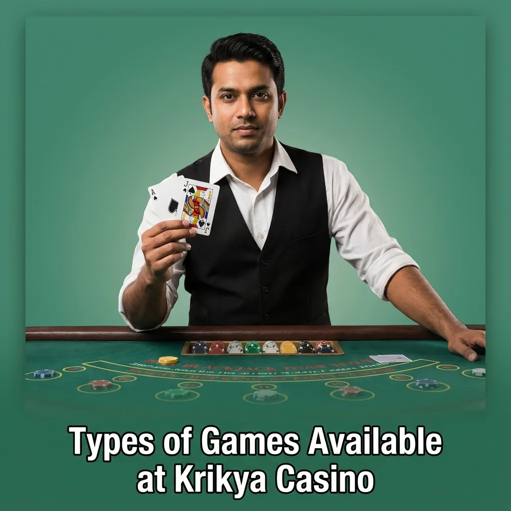 Collage of Krikya Casino games: slots, crash, table, card, jackpot and instant win options for Bangladeshi players