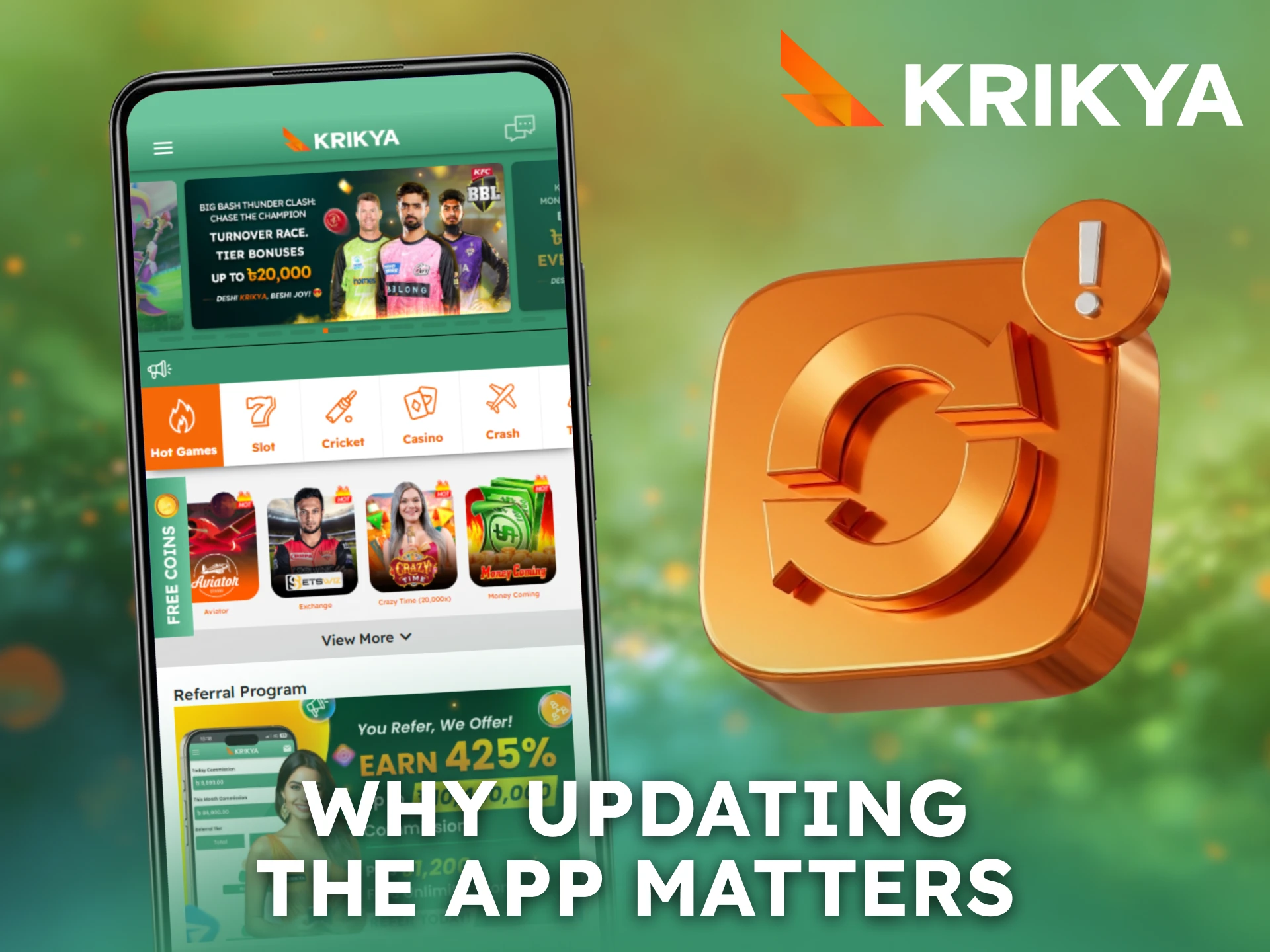 Learn why updating the Krikya Android App improves performance and security.