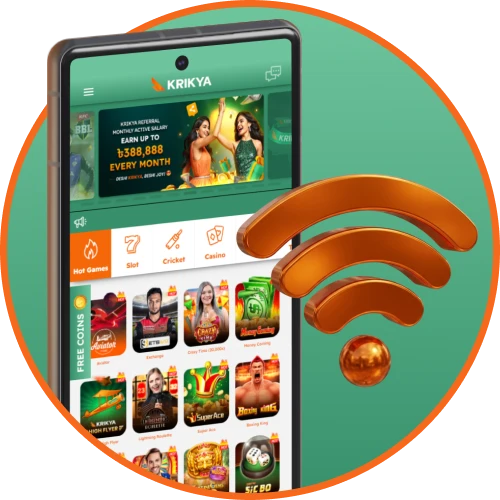 Enjoy lower data usage and stable performance in the Krikya App.