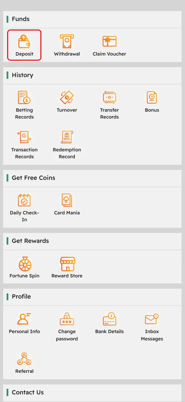 Make your first deposit to qualify for the Krikya registration bonus.