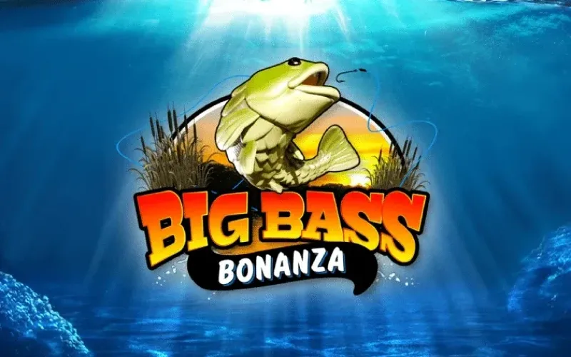 Catch wins in Big Bass Bonanza slot on Krikya.