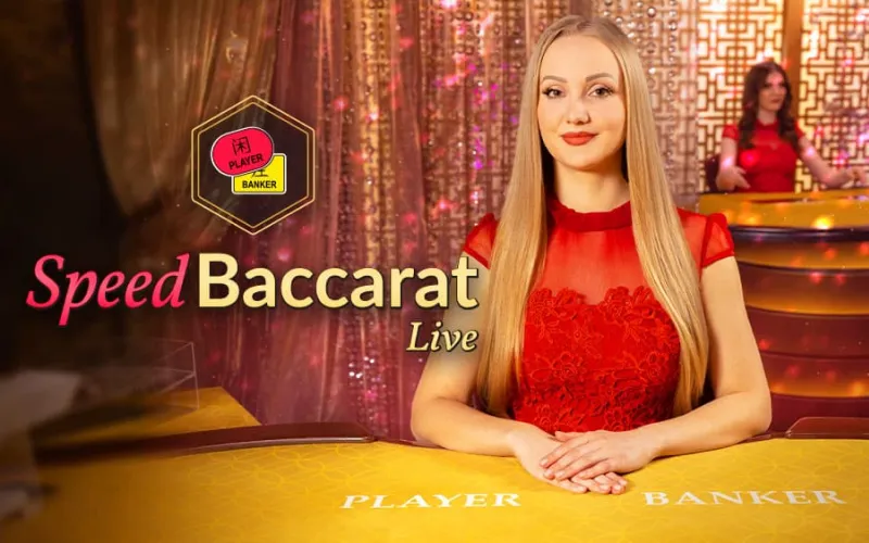 Join Speed Baccarat sessions and bet quickly on Krikya.